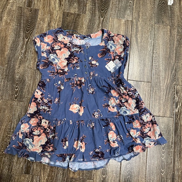 Free People Dresses & Skirts - BNWT Free People blue floral dress